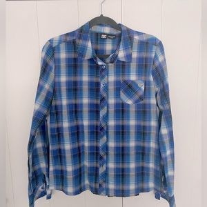 Plaid blouse